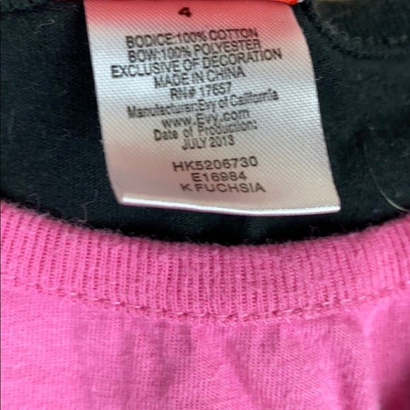 5/$10 • hello kitty girls ruffle shirt • size 4 - Picture 2 of 6